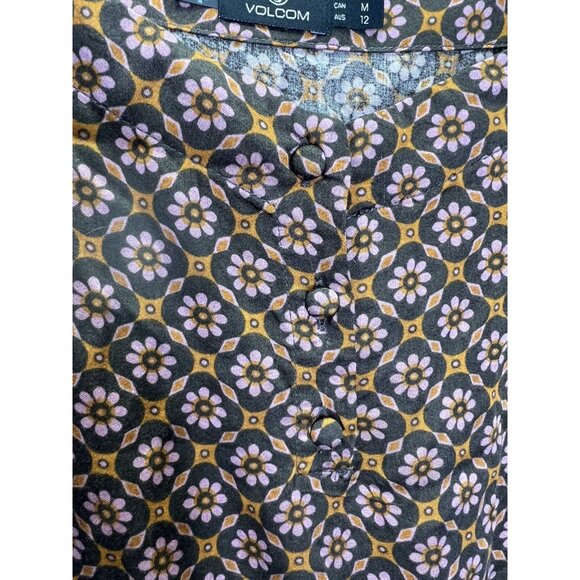 Volcom Women's Beachnut Floral Slip Dress Size Medium NWT - Picture 6 of 14
